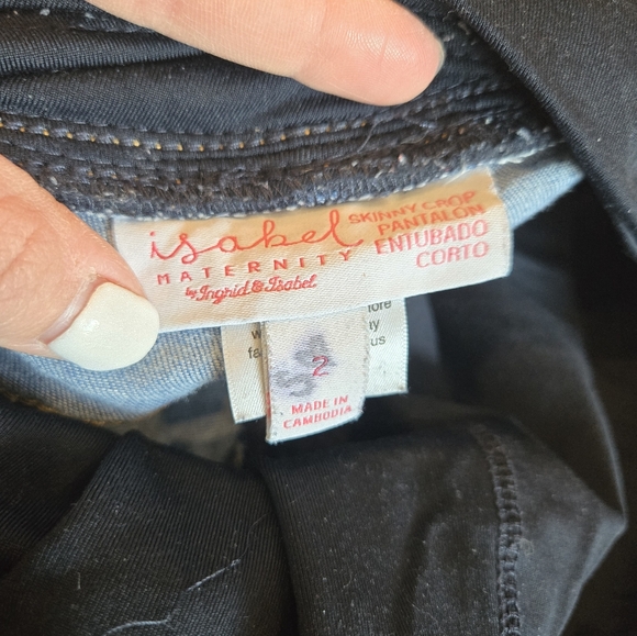 Isabel Maternity Jeans - Picture 3 of 3